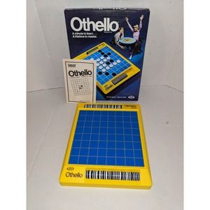 Vintage 1983 Othello Board Game, Strategy Game, By Ideal. Yellow Board